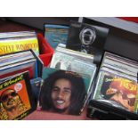A Large Collection of L.P's, mixed genres: Stevie Winder, Motown, John Lennon, 10cc, Bob Marley,