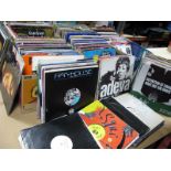 A Large Collection of 1980's/90's Dance, Techno, Acid, House, Pop 12" Singles: Artists include Brand
