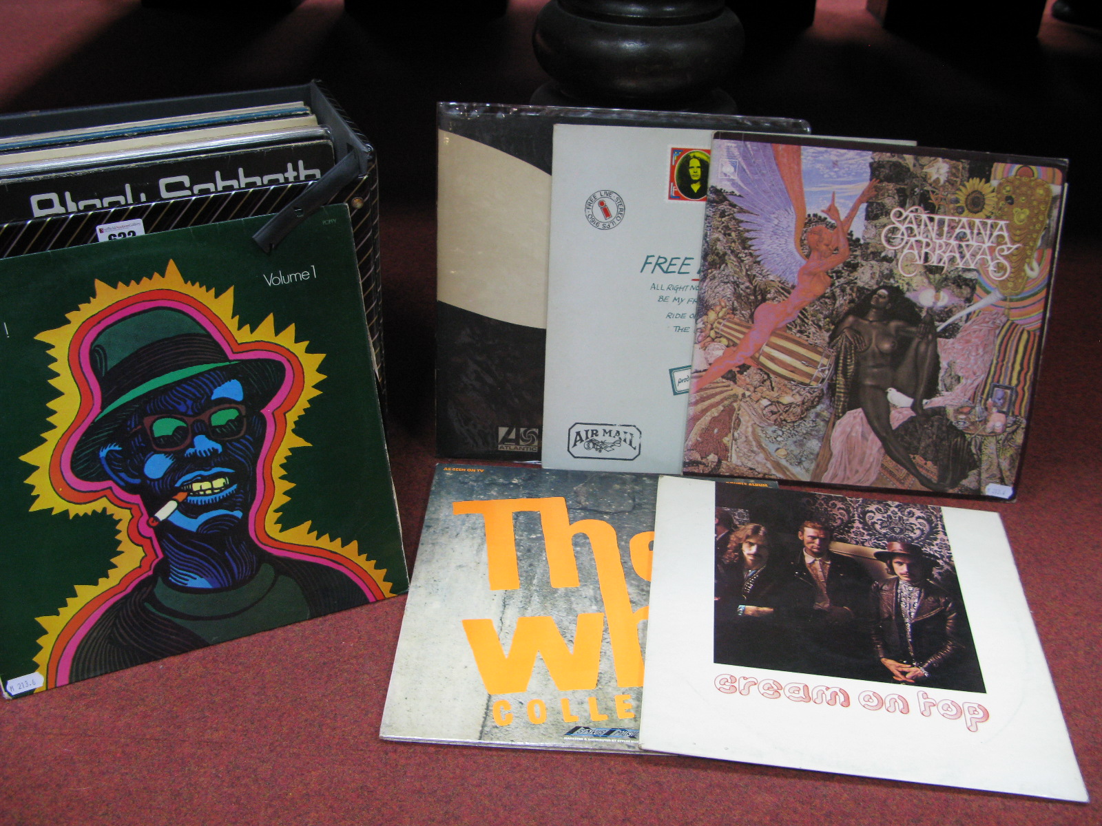 A Collection of Rock LP's - to include The Who, Rolling Stones, Free, Deep Purple, Led Zeppelin,