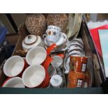 Carlton Ware '2991' soup bowls, six Doulton 'Westwood' coffee ware, Colclough tea ware, Woods tea