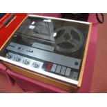 A Ferguson Reel-to-Reel Tape Recorder, teak cased (circa 1970's?).