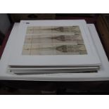 A Large Quantity of Unframed Prints - After Spencer Gore 'Harold Gilmans House, Letchworth 1912';