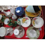 'Edwardian' Tea Set, Ringtons, Wedgwood, Limoges, Shelley etc:- One Tray