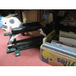 Small Child's Rocking Horse, Footwarmer, Building Bricks, Backgammon? Sheffield Game, Records.