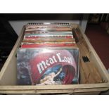 Over Sixty LP's, 12" Singles, Compilations, to include Meat Loaf, Queen, Foreigner, Marvin Gaye,