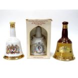 Whisky - Bell's Scotch Whisky Bell Decanters, to commemorate the 60th Birthday of Her Majesty