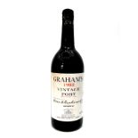 Port - W. & J. Graham's Vintage Port 1983, bottled 1985, 75cl.