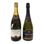 Wines - Victoria Park Pinot Noir Chardonnay, sparkling, 750ml, 12% Vol.; Schlossgraf Extra Dry,