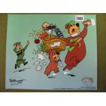 A Hanna Barbera Acetate 'Yogi Bear', an Ed Benedict design, edition size 2500, copyright 1996, 26.