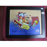 A Hanna Barbera Acetate 'The Flintstones', an Ed Benedict design, edition size 2500, copyright 1996,