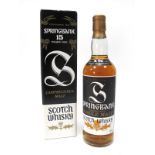 Whisky - Springbank Campbeltown Single Malt Scotch Whisky 15 Years Old, 1970's bottling, 70cl, 46%