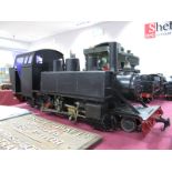 A 3½ Inch Gauge Live Steam Narrow Gauge 2-6-2 Tank Locomotive "Mountaineer", engineered to an