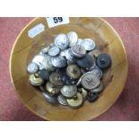 A Quantity of Transport Related Buttons, Sheffield themes noted,