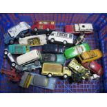 A Quantity of Original Diecast Vehicles, by Spot-on and Corgi and others, all playworn.