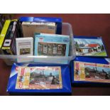 A Quantity of 'OO'/'HO'/'N' Gauge Unstarted Boxed Trackside Kits, by Heljan, Atlas, Cornerstone etc,