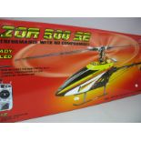 A Century UK Razor 500 SE High Performance R/C Helicopter, appears as new with user handbook.