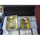 A Collection of Twenty Eaglemoss Lead Marvel Figures, including Silver Surfer, Captain America,