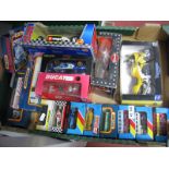 A Quantity of Diecast and Plastic Model Vehicles by Matchbox, New Ray, Burago, Maisto and other