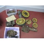 A Significant Number of Components for a 2" Scale Fowler Showmans Engine, including frames, gears,