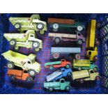 A Quantity of 1950's/1960's Diecast Vehicles, by Dinky. All commercial vehicles including Bedford