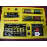 A Triang 'OO' Gauge Ref R3E Train Set, comprising 0-6-0 tank low R/no 47606, four wagons, track
