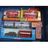 Dinky Toys, No. 289 'Routemaster' Bus, Lone Star London Set, Lone Star Routemaster Bus, two Matchbox
