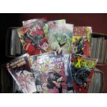 Approximately Five Hundred Modern Comics by DC, Marvel, Topps and other.