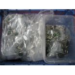 A Large Quantity of "OO" Gauge Wheel Sets, bogies etc, appear new.