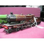 A Hornby 'O' Gauge No 2 Special Clockwork Compound 4-4-0 Locomotive, Tender, l.M.S (Maroon) R/No