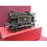 A Hornby 'O' Gauge Type 40 Clockwork Tank Locomotive, BR black R/no 82011, boxed, condition good,