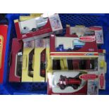 Twelve 'OO' Scale Trackside Diecast Model Commercial Vehicles by Lledo, Corgi including Corgi #