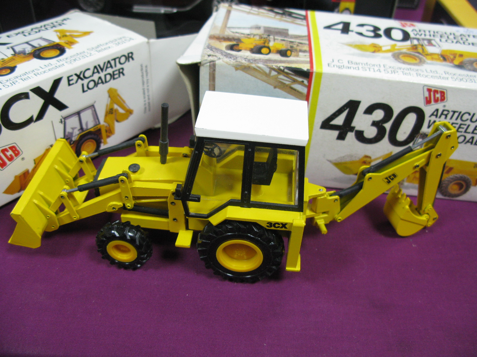 Two NZG Modelle (Germany 1:35th Scale Diecast Model Plant Machinery Construction Vehicles, #277