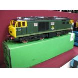 An 'O' Gauge Class 35 Hymek Diesel No D7015, a modified low to three rail 12v electric, probably