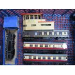 A Small Quantity of Hornby Dublo, including an 0-6-2 N2 tank/two rail Pullman coach among other