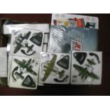 A Collection of Eighteen Atlas Edition Diecast Military Aircraft Models, including The Defeat of