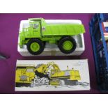 Two NZG Modelle (Germany) Diecast Model Plant Machinery, 1:40th scale #163 Terex 3308E Dump Truck '
