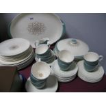 Two Royal Doulton 'Dessert Star' Table Ware, of approximately fifty two pieces,.