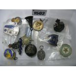 Derbyshire Shield Finalist 1932 Enamel Button Hole Badge; "For Empire Junior Imperial &