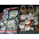 Midwinter 'Spanish Garden' and other table ware of approximately forty two pieces, three trios;