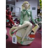 A Peggy Davies Artist Proof Figurine "Clarice Teatime", by John Michael.