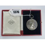 A Royal Academy of Music Medallion, to "Eileen Tucker Aural Training & Sight - Playing 1938", in