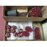 Villeroy & Boch Topiary Tree Decoration, beaded and velvet hanging decorations etc.