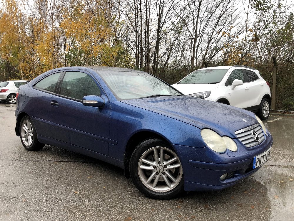 2003 [PN03 WBW] Mercedes-Benz C-Class Sports Coupé C220 CDI SE (2.1 Diesel) 3-door Automatic in