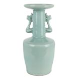 A LONGQUAN CELADON MALLET VASE, SONG DYNASTY (960-1279)