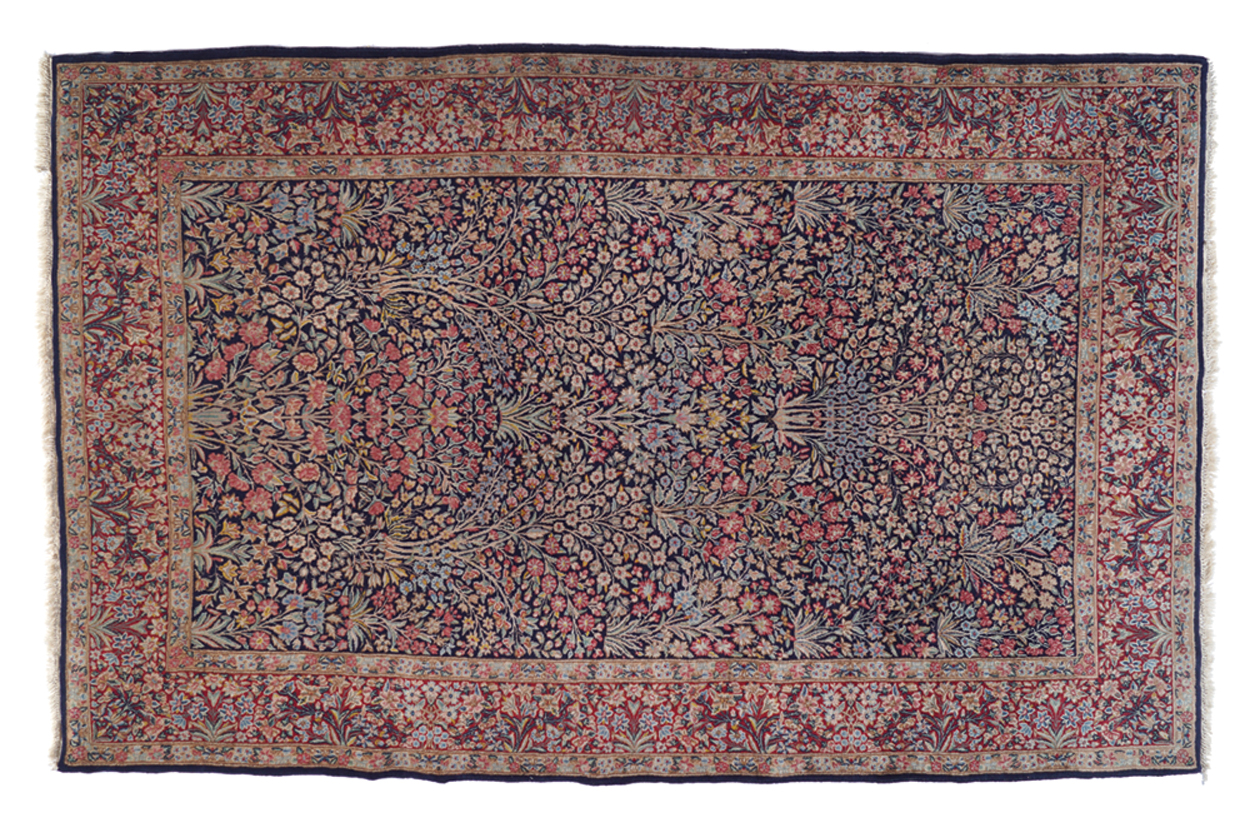 PERSIAN TREE OF LIFE PATTERN RUG, CIRCA 1920 244 x 150 cm.