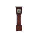 DUBLIN EIGHTEENTH-CENTURY PERIOD MAHOGANY LONG CASED CLOCK, CIRCA 1780with brass and silvered square