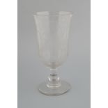 IRISH GEORGIAN GLASS CELERY VASE