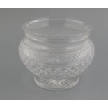 EARLY NINETEENTH-CENTURY PENROSE GLASS BOWL