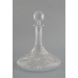 CRYSTAL SHIP S DECANTER