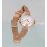 GOLD LADIES WATCH